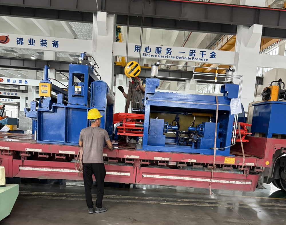 Two 0.4-4 x 1600mm Slitting Lines Shipped to Russia (photo 2)