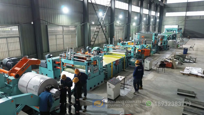 16mm Stainless Cut to Length Line Running in Chengdu